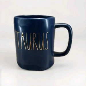 Rae Dunn Taurus Zodiac Navy Blue Mug - Picture 1 of 3