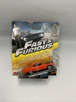 Mattel Fast & Furious 7 Plymouth Road Runner 1970 Orange - Image 1 of 3