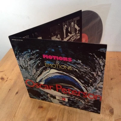 OSCAR PETERSON [MOTONS & EMOTIONS] NM 1973 GATEFOLD LP MPS Basf - Image 1 of 4