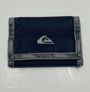 Vintage Y2K Quicksilver Blue Trifold Wallet 4.25”L X 3”W - Picture 1 of 6