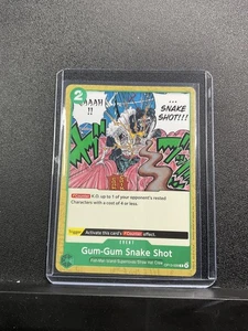 One Piece TCG Gum-Gum Snake Shot OP13-039 Carrying On His Will - Picture 1 of 2