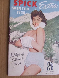 Spick Extra, 1958 Winter. Great Vintage Glamour Magazine Toco Publications. - Picture 1 of 4