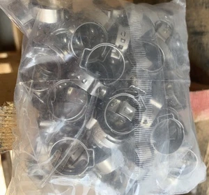 Zolginah (2) 120 PCS 1/2" Stainless Steel PEX Clamps Cinch Rings For Pex Pipe - Picture 1 of 5