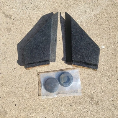 Volvo 740 940 960 Pre 1991 Espejo Eléctrico Triángulos Tapicería Cubiertas Panel Cubierta Paneles Foto 1 de 4