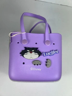 Disney LUCIFIER Eva Bolso de Mano Impermeable Cocodrilo Dije Bolso de Playa MINISO DIFÍCIL DE ENCONTRAR Foto 1 de 4