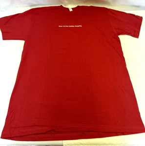 Apple Wrap Up Your Holiday Shopping MANAGER T Shirt New Old Stock NWOT - Picture 1 of 15