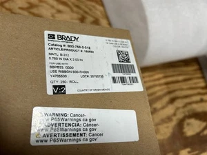 BRADY B33-750-2-312 PERMASLEEVE WIRE MARKING SLEEVE 6-4/0 GAUGE 0.75X2" 250/ROLL - Picture 1 of 3