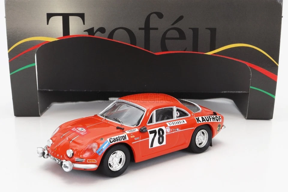 1/43 TROFEU - RENAULT - ALPINE A110 N 78 RALLY MONTECARLO 1975 F.VON DER TRRFR63 - Immagine 1 di 1