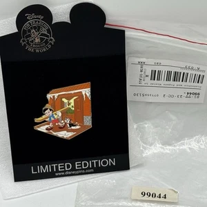 NEW 2007 Disney Shopping Pin Winter Lodge Series PP59066 Pinocchio Figaro LE 250 - Picture 1 of 3