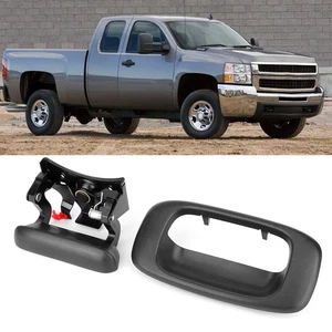 ‖Rear Tailgate Handle With Bezel Trim Kit Set For Silverado 15997911 - Zdjęcie 1 z 8