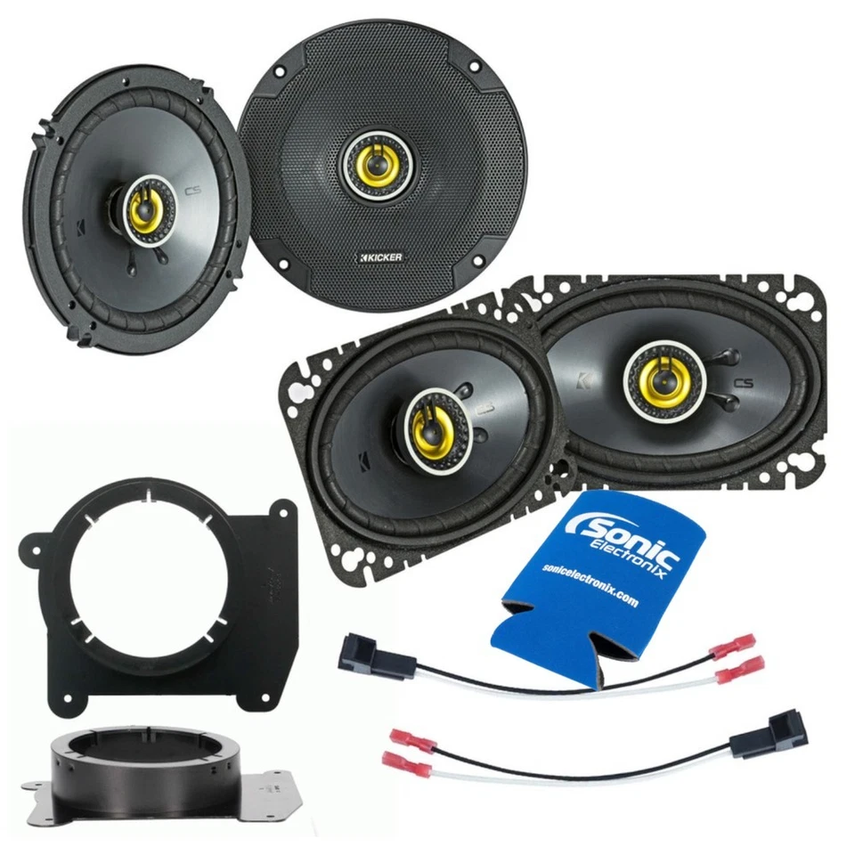 Chevy S-10 Truck Kicker 1994-2004 equipamiento de actualización de altavoces de fábrica Foto 1 de 4