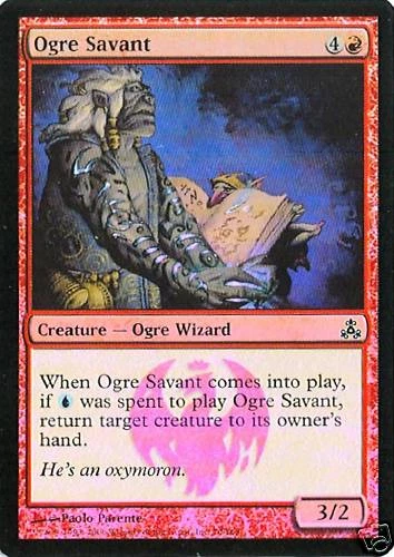 MTG - Guildpact - Ogre Savant - 2X - Foil - NM - Image 1 of 1