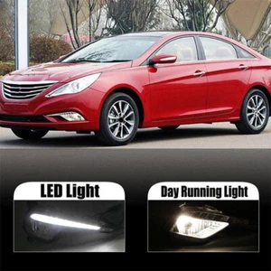 Luces antiniebla diurnas LED DRL nuevas para Hyundai Sonata 2013 2014 2015 - Imagen 1 de 5