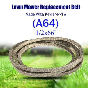 Replacement Mower Belt 1/2x66" Made With Kevlar For John M82462 111 112L 160 175 - Picture 1 of 8