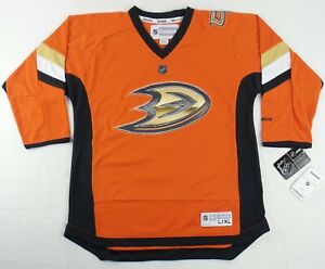 NEW Authentic Reebok NHL OC Anaheim Ducks Hockey Jersey Size Youth XL