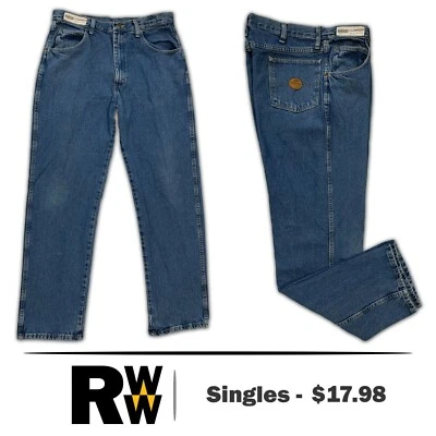 Red Kap Relaxed Fit Jeans Men's Industrial Work Uniform PD60PW Grade A - Image 1 of 4