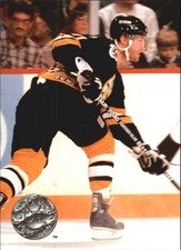 1991-92 Pro Set Platinum Boston Bruins Hockey Card #154 Bob Carpenter