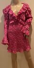free people sweetest thing mini dress pink rose Can Fit Uk6-8