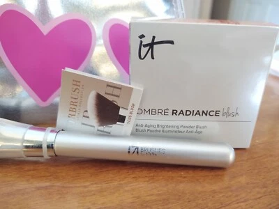 It Cosmetics Radiance Ombre Blush & Blush Brush Zipper Pouch Bye Bye Makeup - Image 1 of 4