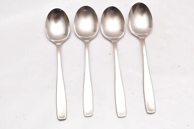 Set 4 Teaspoons Spoons WMF LINE Cromargan Stainless Germany 6 1/8" Flatware - Image 1 of 4