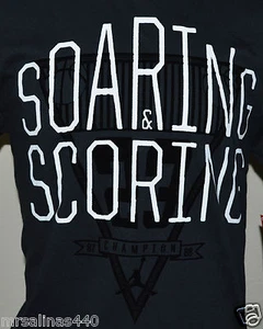 NIKE AIR JORDAN SOARING & SCORING 23 CHAMPION Mens LARGE BLACK T-Shirt 576795 - Picture 1 of 12