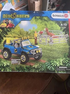 Schleich Dinosaur World Off-Road Vehicle with Dino Outpost 41464 - Picture 1 of 4
