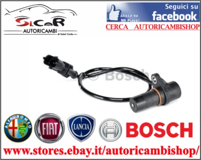 SENSORE DI GIRI E FASE BOSCH ALFA 147,156 - FIAT DOBLO', PUNTO - 1.9 - 2.4 JTD - Immagine 1 di 4