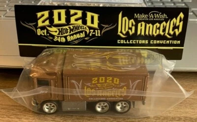 Hot Wheels 34th Convention Make a Wish Beneficenza Auto - Oro Hiway Hauler RR / - Immagine 1 di 3