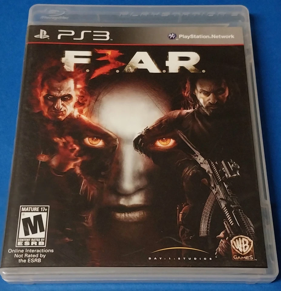 FEAR 3 PS3 Game PlayStation 3 First Encounter Assault Recon CLEAN Disc! - Image 1 of 1