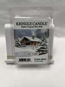 Cozy Cabin - Kringle Candle Scented Wax Melts 2.25 oz (1-Pack) New - Picture 1 of 1