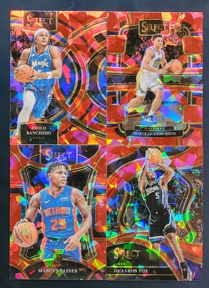 2023-24 Select Basketball RED CRACKED ICE PRIZMS with Rookies You Pick the Card - Image 1 of 1