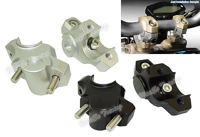 Handlebar Riser Kit Moves Bar Up & Back For 13-17 YAMAHA MT-09 FZ-09 XSR900 RN29 - Image 1 of 3