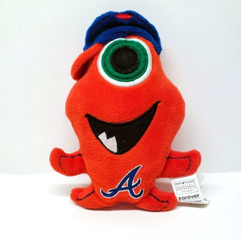 Forever Collectibles Atlanta Braves Plush Alien Monster Mascot Baseball MLB Cover