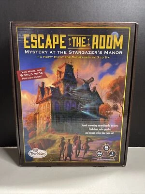 Escape The Room Mystery at Stargazers Manor An Escape Room Experience in Box NEW - Image 1 of 4