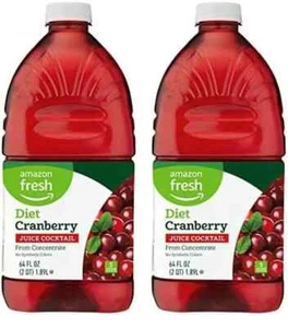 Diet Cranberry Juice Cocktail from Concentrate, 64 Fl Oz (Pack of 2) - Picture 1 of 1