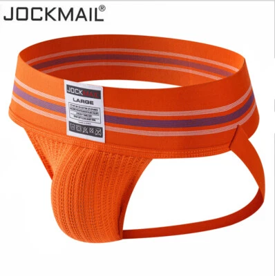JOCKMAIL Men's Jock Strap Sports Underwear Jockstrap Briefs Underpants Thong - Image 1 of 4