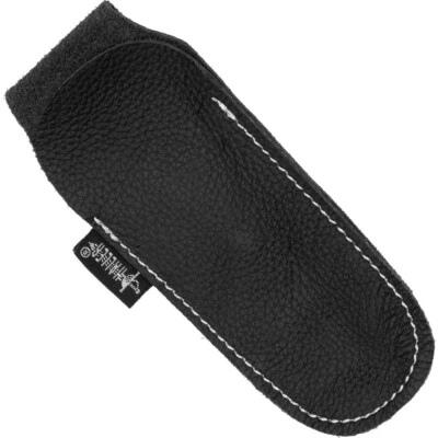 Leder Messertasche Stecketui schwarz aus Leder für Taschenmesser Messer  - Bild 1 von 3
