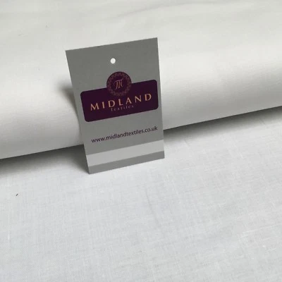 100% Linen Ramie Ideal for Clothing, Handkerchiefs tablecloths Fabric 53" MD890 - Image 1 of 2