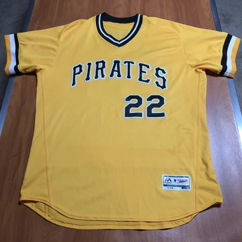 Majestic Authentic Andrew McCutchen Pittsburgh Pirates Jersey Gold Alternate 48 Cover