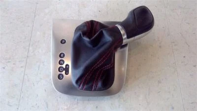2012 12 Volkswagen Jetta GLI AT Shifter Boot w Indicator Plate Red Stitch 89801 - Image 1 of 4