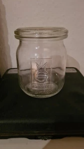 EINWECKGLÄSER - EINMACHGLÄSER - MIT GLASDECKEL - 1 LITER - 14,5cm x 11cm - Bild 1 von 3