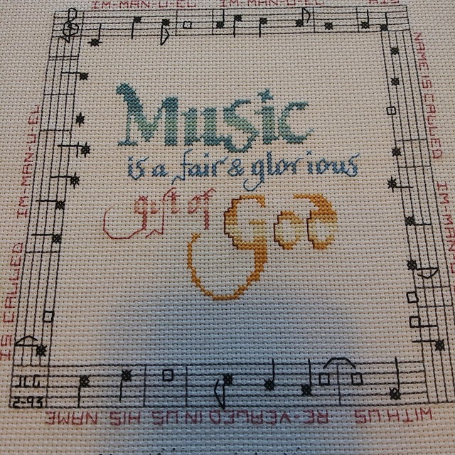 Stamped Cross Stitch Kit 16730 Today Is a Gift Dimensions 5x7 From 2011 for  sale online