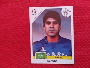 Sticker PANINI WORLD CUP ITALY 1990 ACACIO