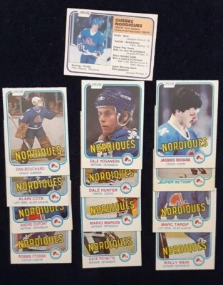 1981-82 Quebec Nordiques OPC. You choose. Not graded but all G-VG. - Image 1 of 4