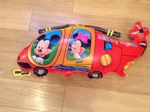 Helicopter 29"  Minnie & Mickey Mouse Supershape Balloon. Free P&P - Picture 1 of 2