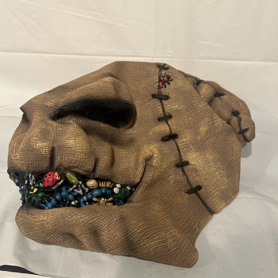 Disney Nightmare Before Christmas Oogie Boogie Halloween Mask Rubber Costume - Image 1 of 4