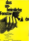 Okno Unheimliche Window Niemiecki plakat filmowy A1 rolowany Tetzlaff Hillmann