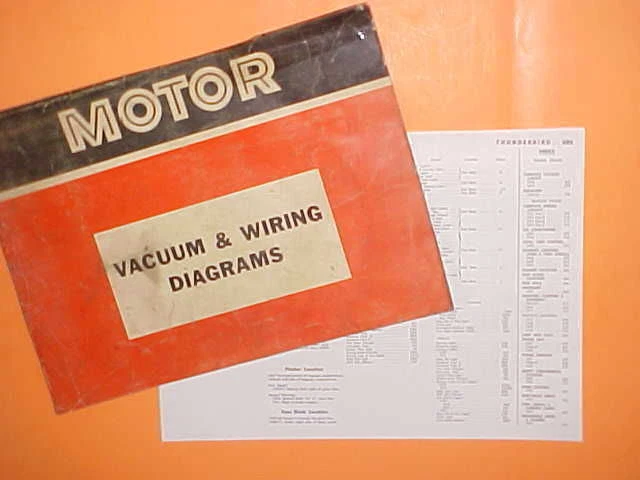 Ford Thunderbird Landau 1967 1968 1969 1970 1971 sedán vacío + diagramas de cableado Foto 1 de 1