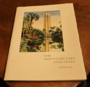 The Mountain Lake Sanctuary, Lake Wales, Florida ~ 1940 SC Booklet - Imagen 1 de 2