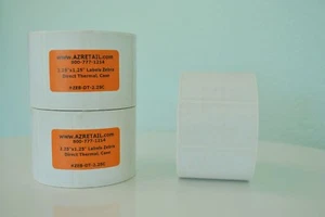 Etiqueta de código de barras 2,25"" x 1,25"" 24 rollos - Imagen 1 de 2